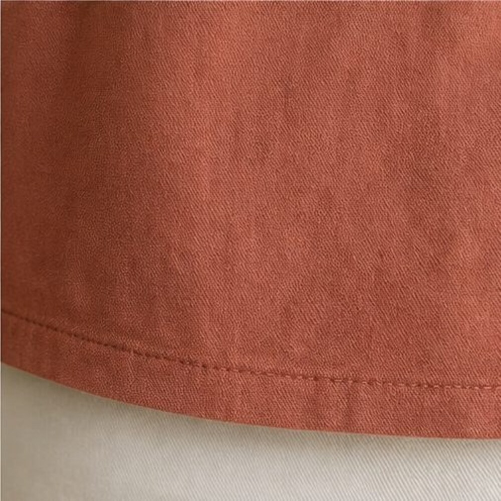 Rust Puff Sleeve Top - Picture 6 of 6